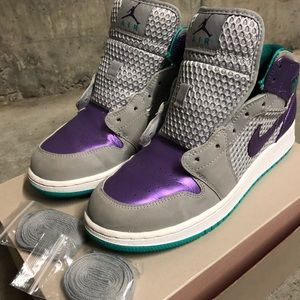 Air Jordan 1 Phat GS Wolf Grey/Ultra Violet